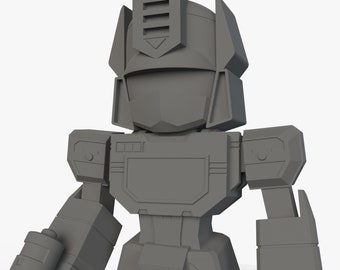 Decepticon Soundwave Stylized - Chibi STL 3D File