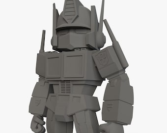 Optimus Prime Stylized/Chibi STL