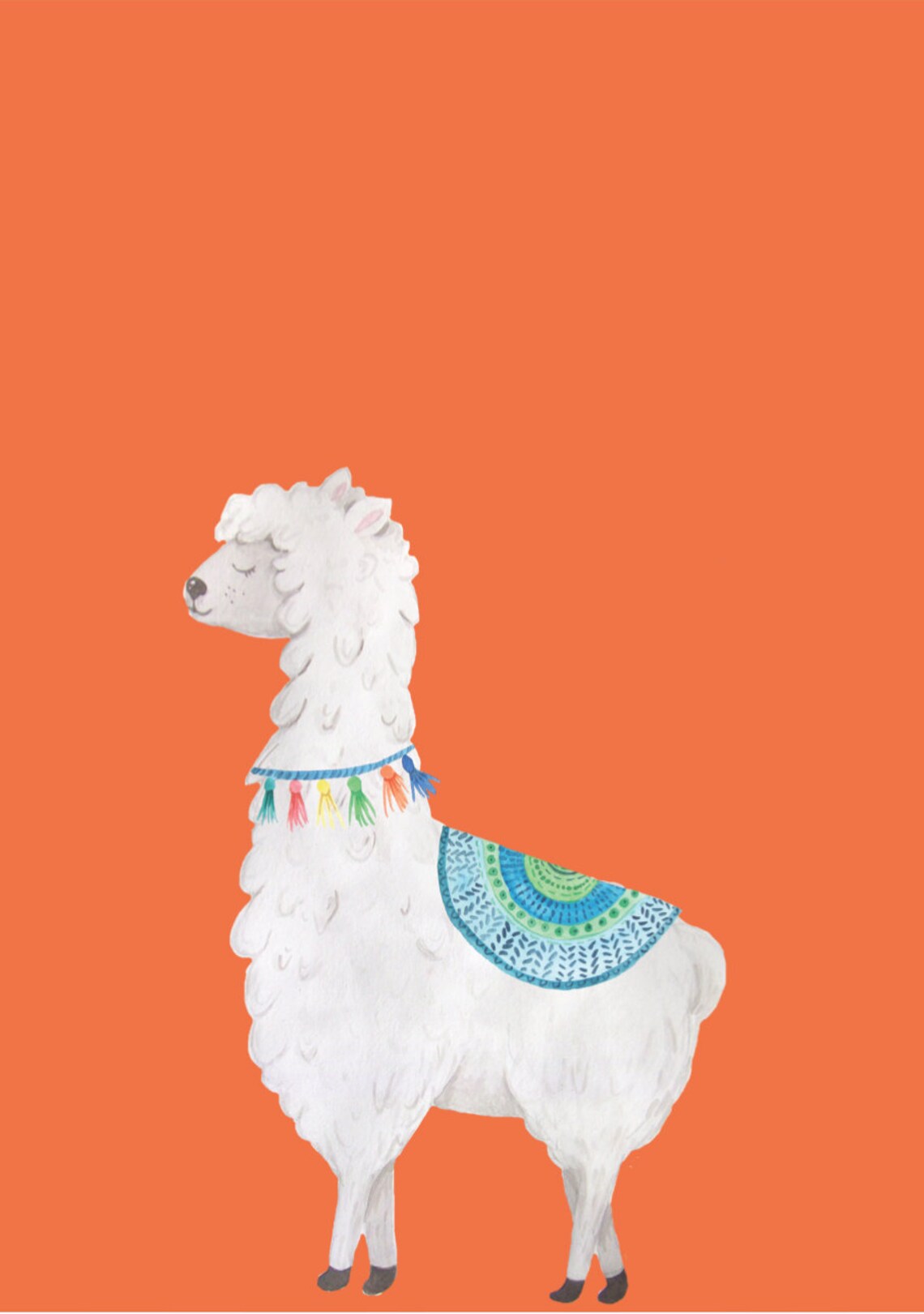 Set of 3 Llama Posters Downloadable Print Illustrations - Etsy España