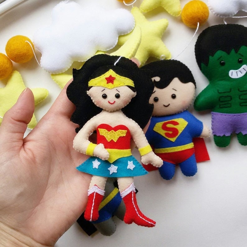 Bat Girl,Wonder Woman catwoman Avengers Superhero girl super hero Super Hero Girl Personalized Christmas Ornament Super Girl