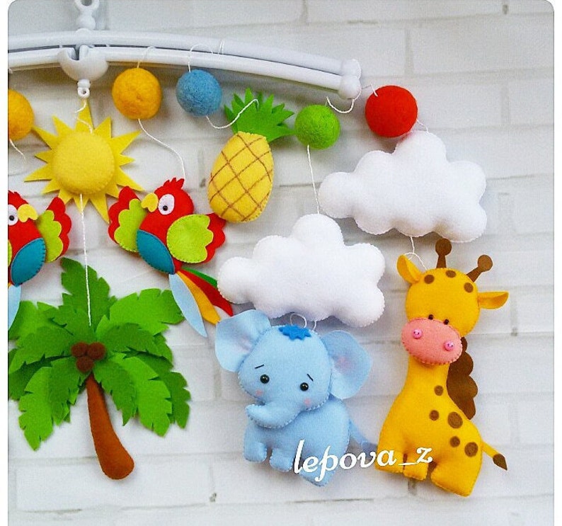 Baby mobiles safari baby mobiles baby animals mobiles Etsy