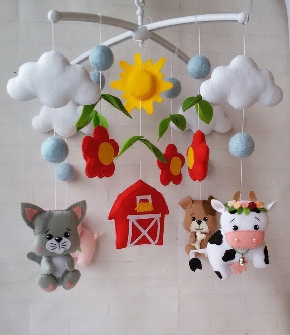 Baby Crib Farm MobileCrib mobileFarm 