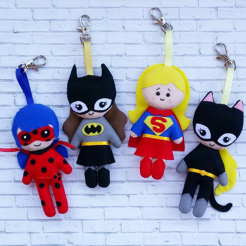 Bat Girl,Wonder Woman catwoman Avengers Superhero girl super hero Super Hero Girl Personalized Christmas Ornament Super Girl