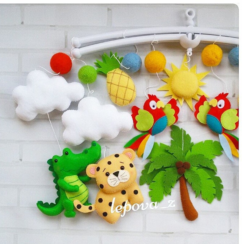 Baby mobiles safari baby mobiles baby animals mobiles Etsy
