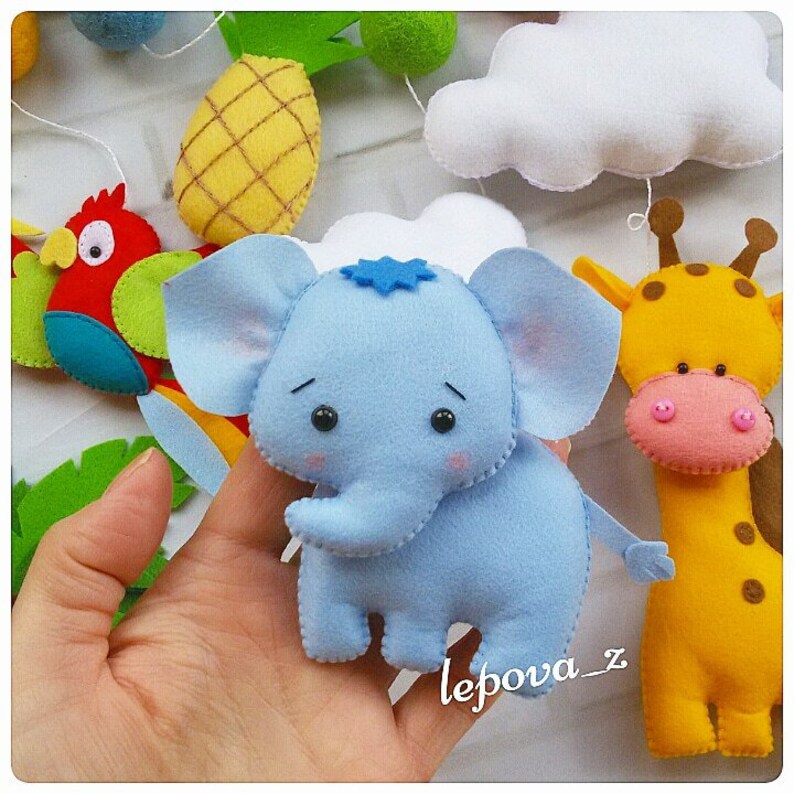 Baby mobiles safari baby mobiles baby animals mobiles Etsy