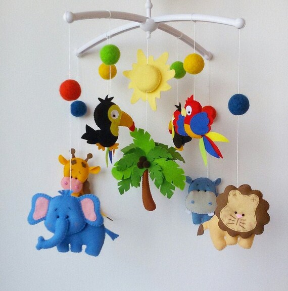 animal baby mobiles