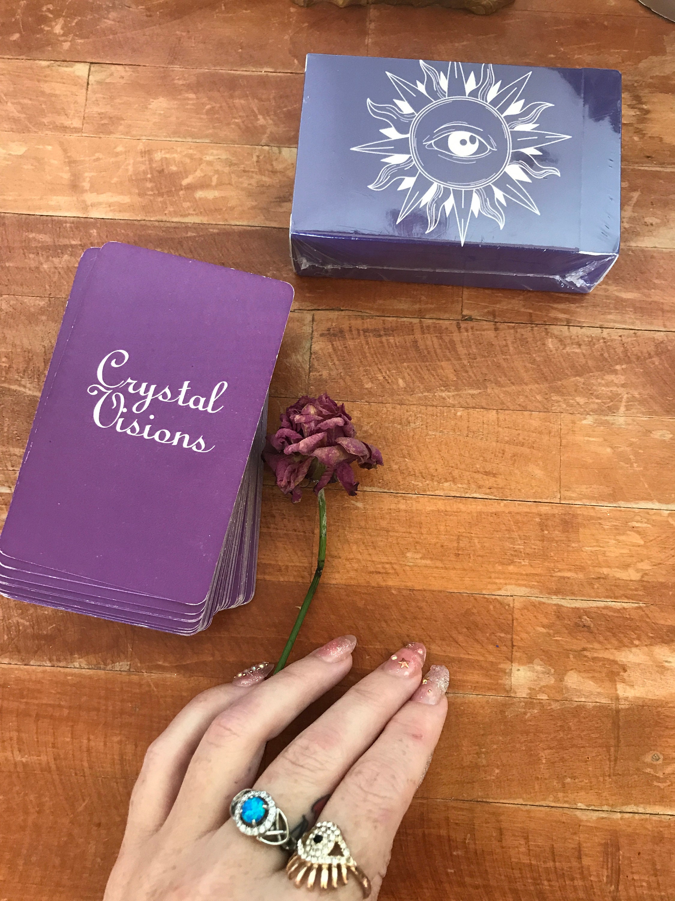 Crystal Message Cards Crystal Visions Card Deck, Guidance, Messages, Inspiration, Guidance ...