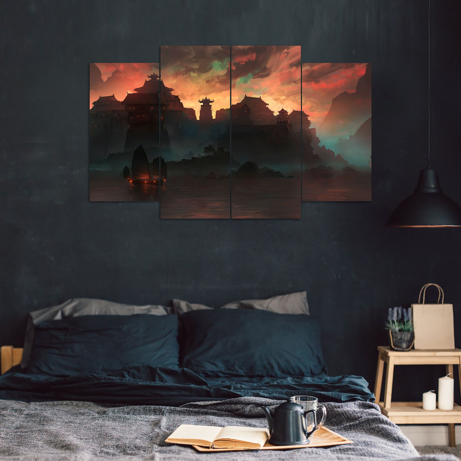 Cg artwork Fantasy art Magic canvas art Landscape games Etsy