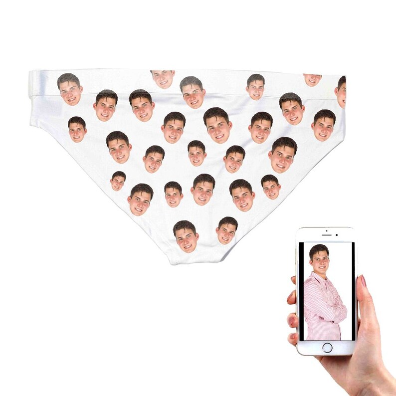 Funny Women's Underwear Knickers With Your Face Printed Etsy