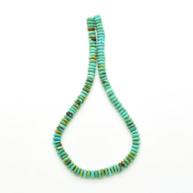 8MM GREEN TURQUOISE GEMSTONE BLACK SWIRLS ROUND 8MM LOOSE BEADS 16/"
