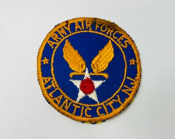 40SWW2 大戦　ビンテージワッペン　FIRST AIR FORCE パッチ Vintage 1940s WWII US Army Air Force Patch, Original - Etsy