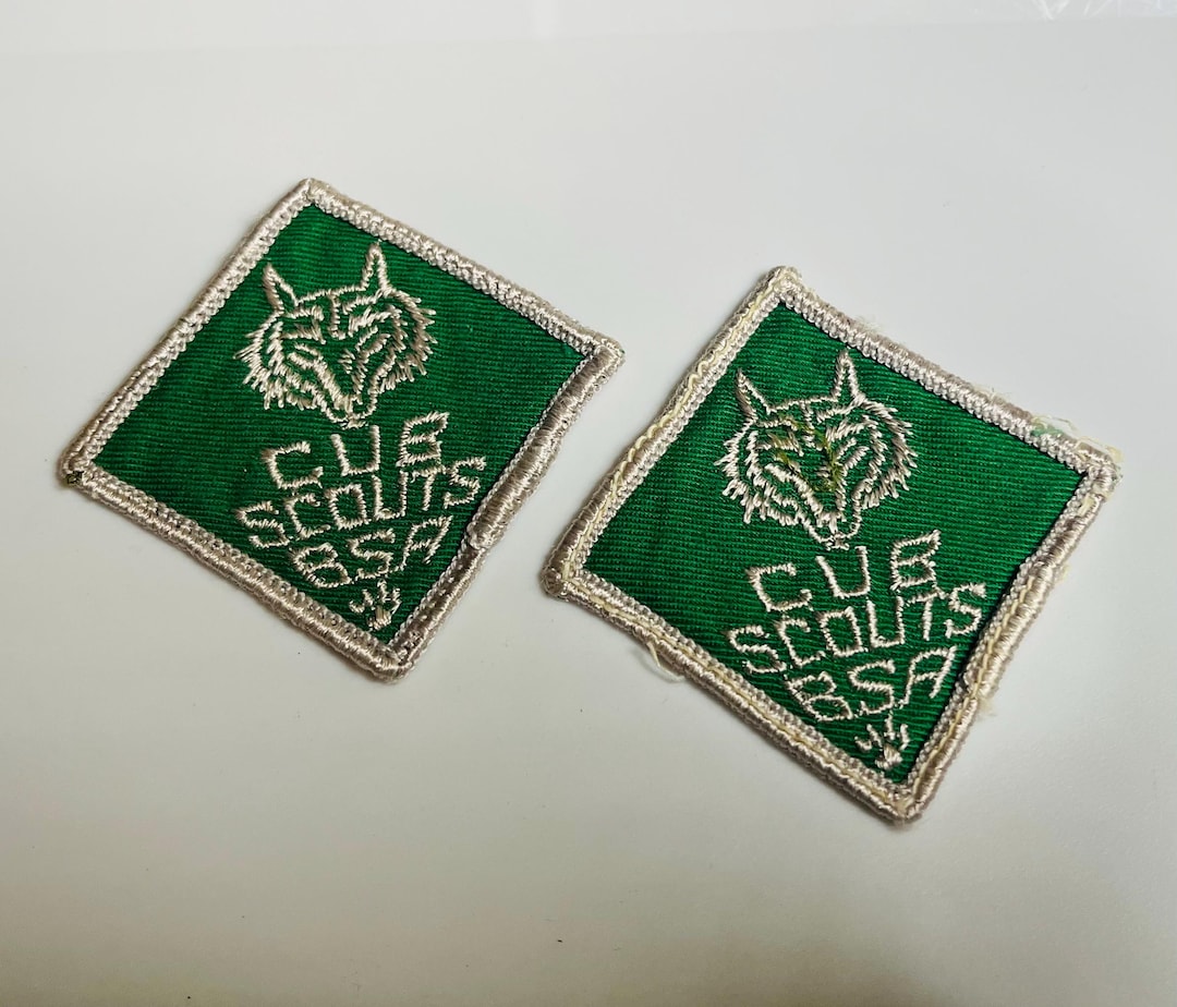 Vintage 1960s Boy Scouts of America Diamond Cub Scout Cubmaster Patch ...