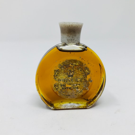 Vintage Potpourri Perfumed Bath Oil Perfume Bottl… - image 1