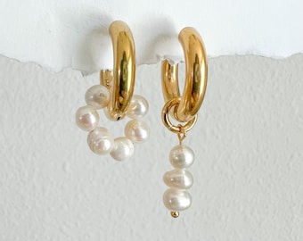 Giorgia Pearl Hoop