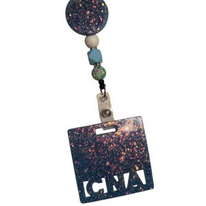 Customizable Epoxy Resin Badge Reel