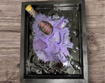 Arte de botellas rotas