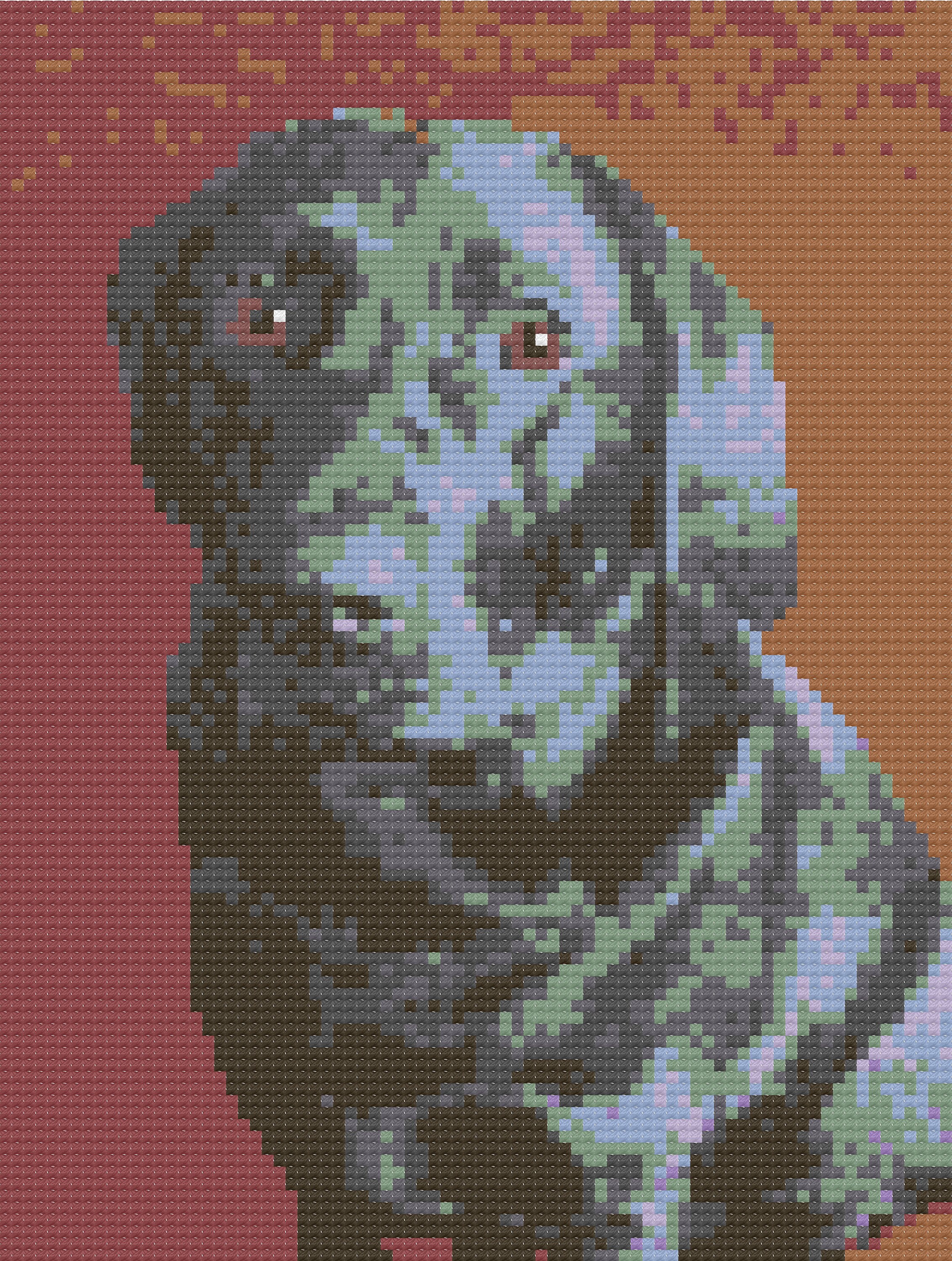 labrador knitting pattern