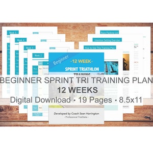 Beginner Sprint Triathlon Training Plan