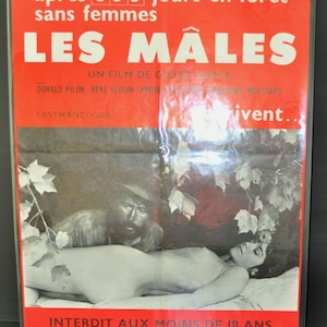 Cartaz original do filme Les Males
