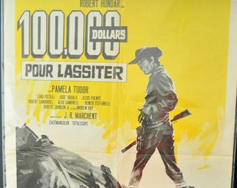 Original poster 100,000 Dollars for Lassiter