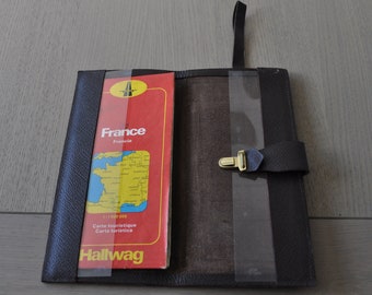 Vintage leather card holder