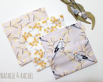 Tribal Theme Gold Glitz Baby Girl Burp Cloths In Pink Camo With Gold Shimmer Dots, Pink And - Foto 5