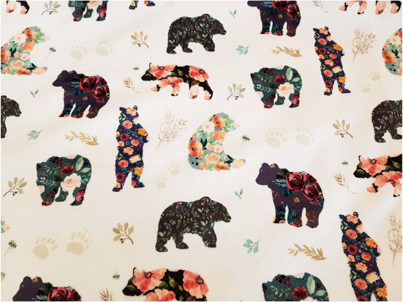 personalized baby comfort blanket floral personalized security blanket bear Baby security blanket baby comfort blanket