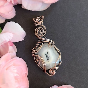 Solar Quartz Copper Pendant