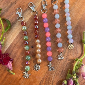 Crystal Dilation Beads • OB Cervical Dilation Beads • Labor and Delivery Nurse Gift • Labor Nurse Badge Accessories • Nurse Teaching Tool