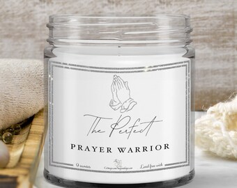 Prayer candle prayer warrior candle spiritual candle