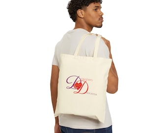 Cotton Canvas Tote Bag, Tote Bag, Dorothy Daughter Tote Bag, Grocery Tote Bag, Shopping Tote Bag