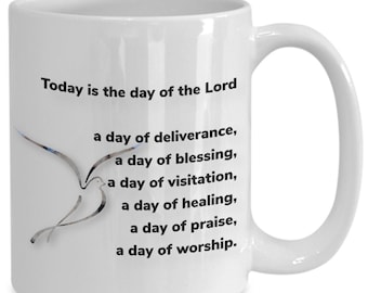 The Lord Mug, Religious Mug, Non Denominational Mug, Wisdom Gift, Gratitude Gift, Teacher Gift, Theology Student Gift, Grandparents Gift