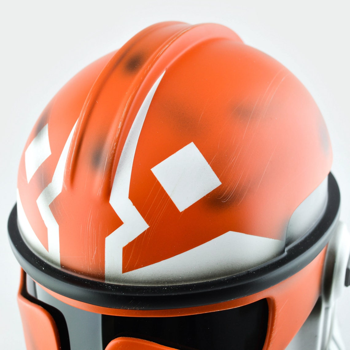 Ahsoka Clone Trooper Star Wars Helmet Damaged 332nd Company / Etsy