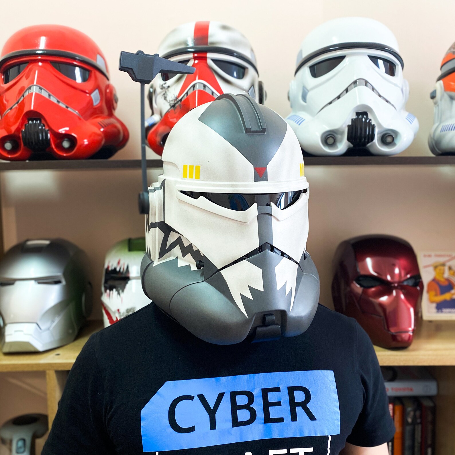 commander wolffe without helmet