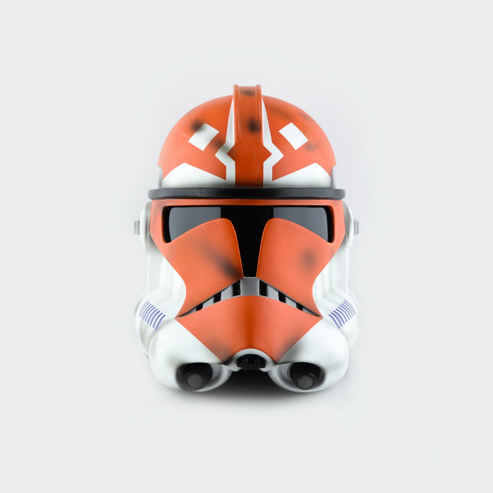 Ahsoka Clone Trooper Star Wars Helmet Damaged 332nd Company / Etsy