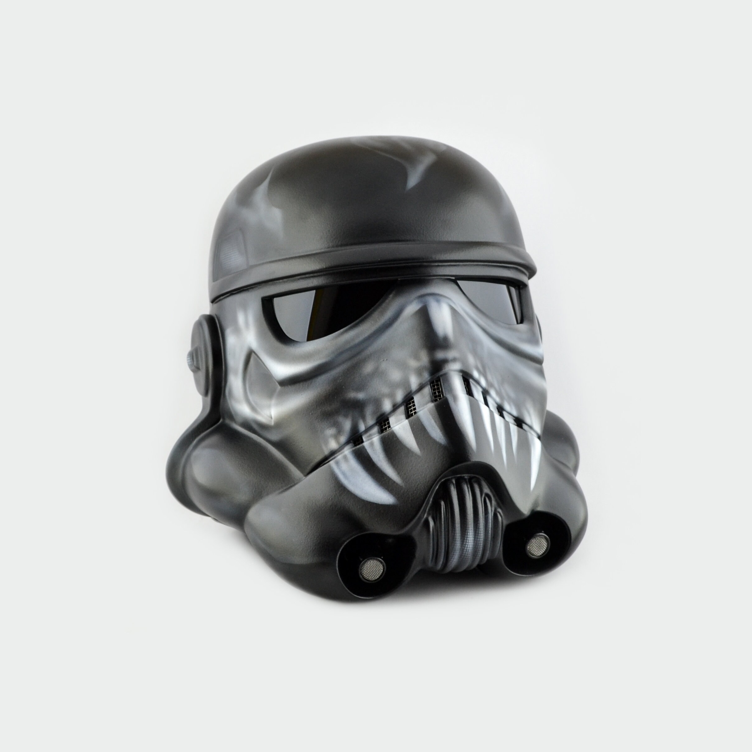 stormtrooper helmet with skull