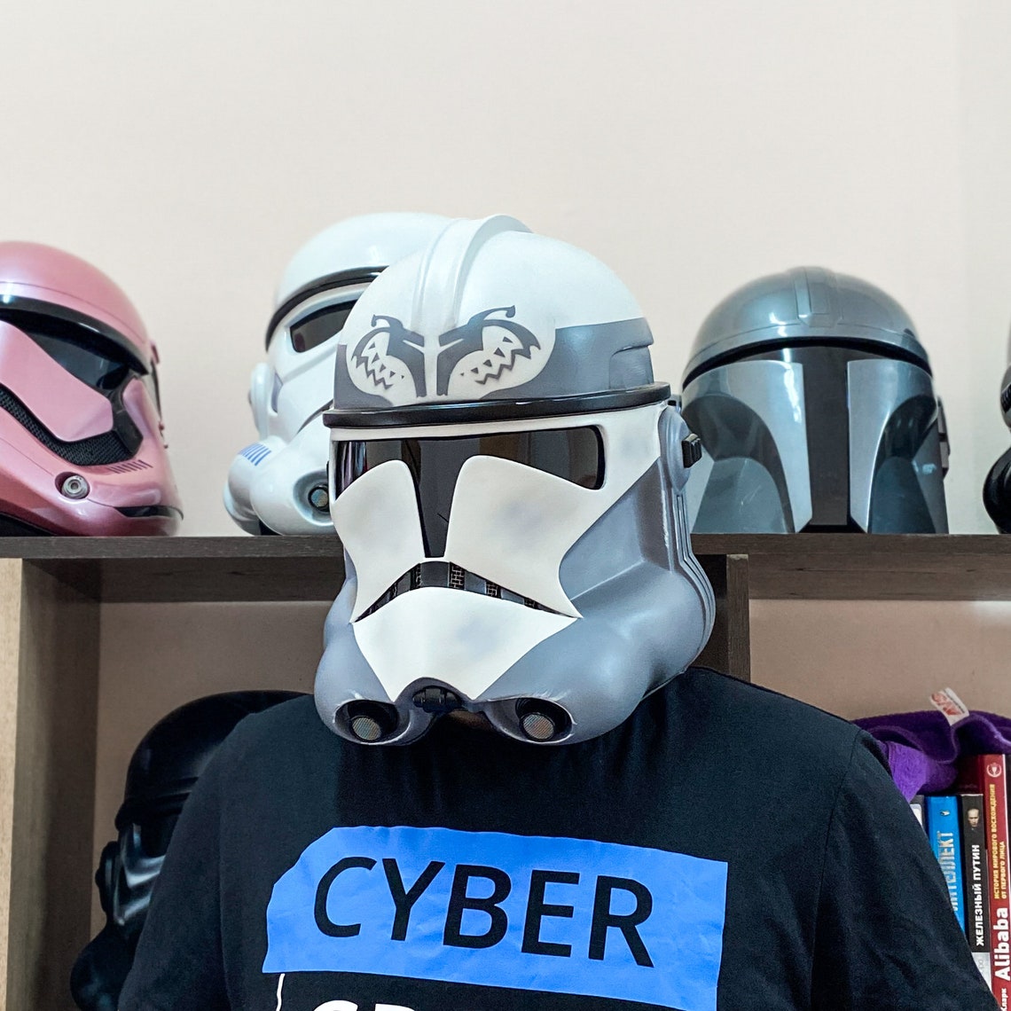 making a clone trooper helmet