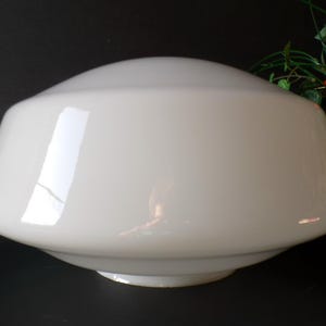 Huge White Schoolhouse Replacement Lamp Shade