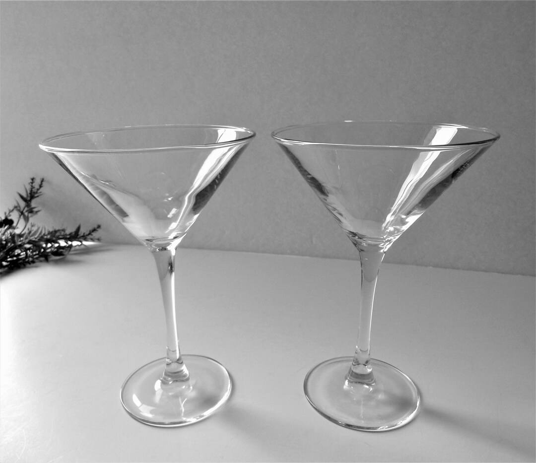 Luminarc Martini / Margarita / Champagne Cocktail Glass Set of Etsy