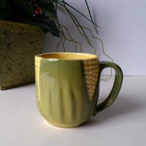 Vintage Shawnee Pottery Corn King Handled Mug