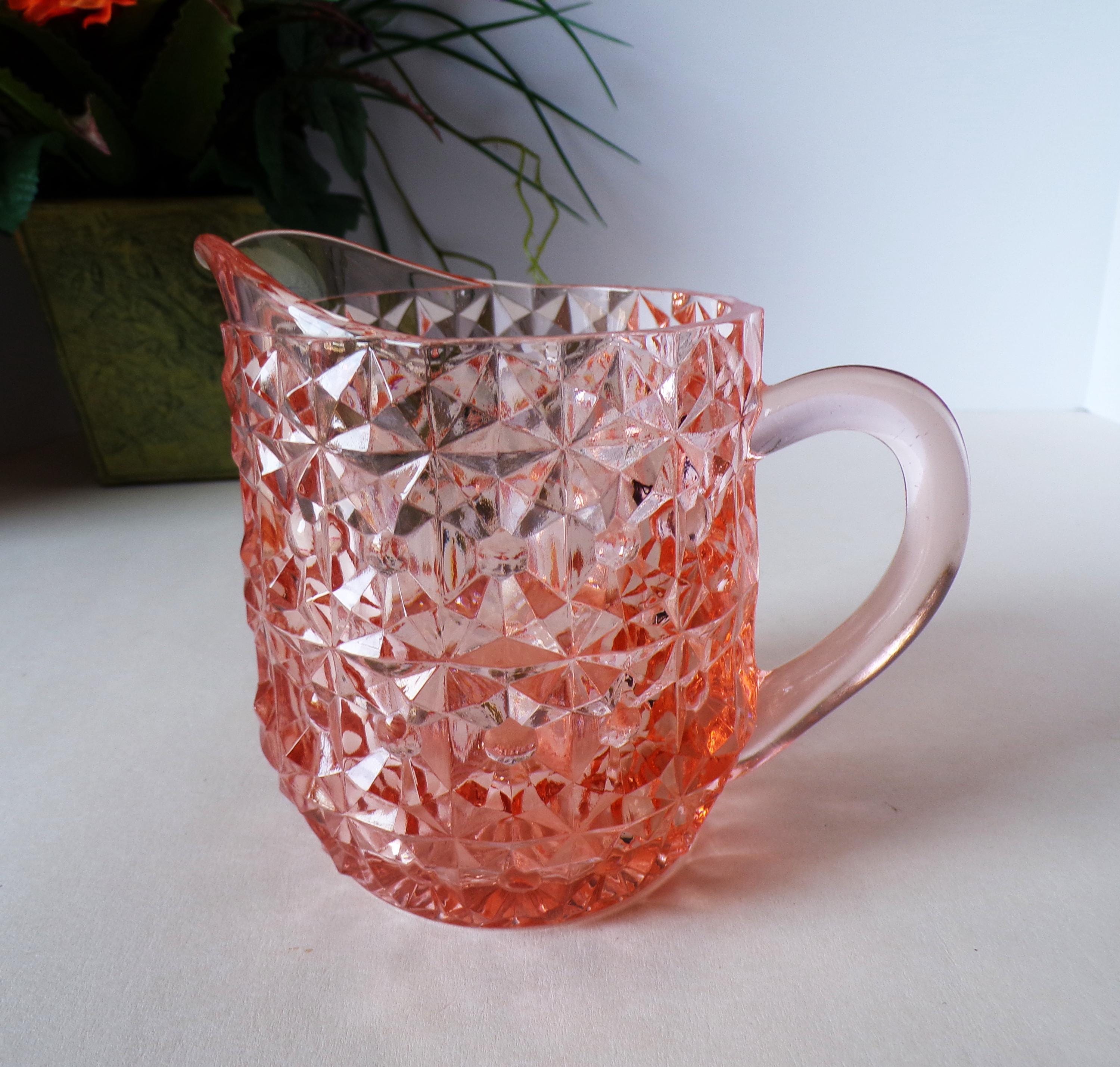 Jeanette Glass Pitcher - Etsy