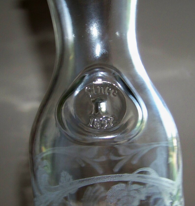 Vintage Paul Mason Carafe Wine Decanter Container Since 1852 Etsy