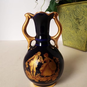 Limoges Castel Vase - Etsy