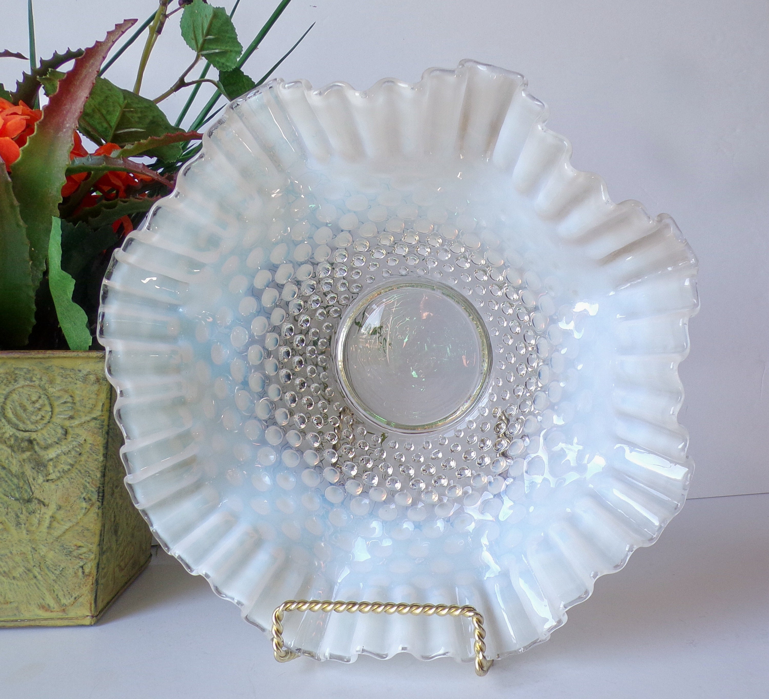 Fenton Hobnail French Opalescent - Etsy