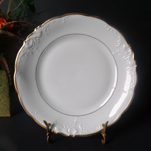 Casa Oro Dinner Plate by Walbrzych China Made in Poland