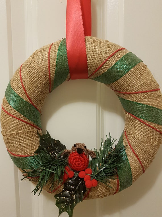 Christmas Door Wreath Christmas Decoration Rustic Door Etsy