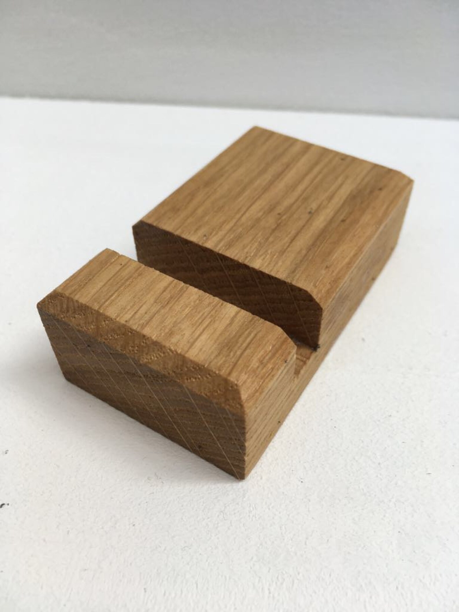 Small Wooden Display Stand for Fused Glass in Oak Etsy