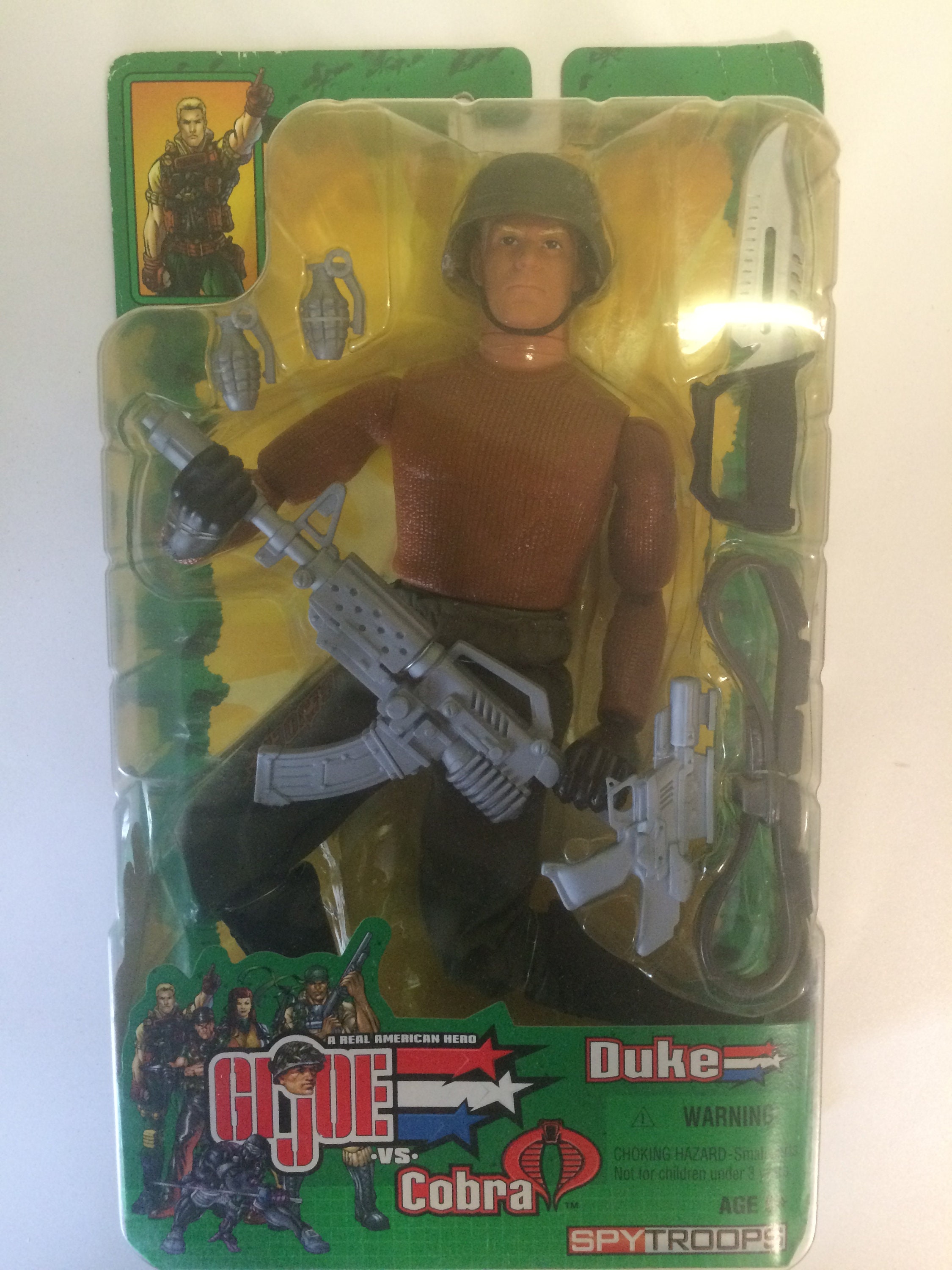 GI Joe Duke 11 inch Action Figure Hasbro 11 NIB Etsy