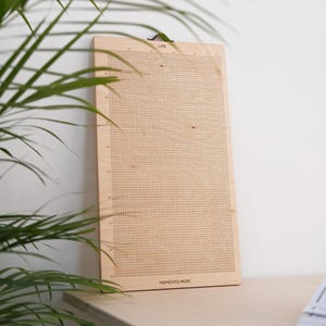 Stoic Life Calendar - Motivational Wall Decoration. Custom Laser Etched Natural Wood Habit Tracker. Memento Mori. image 10