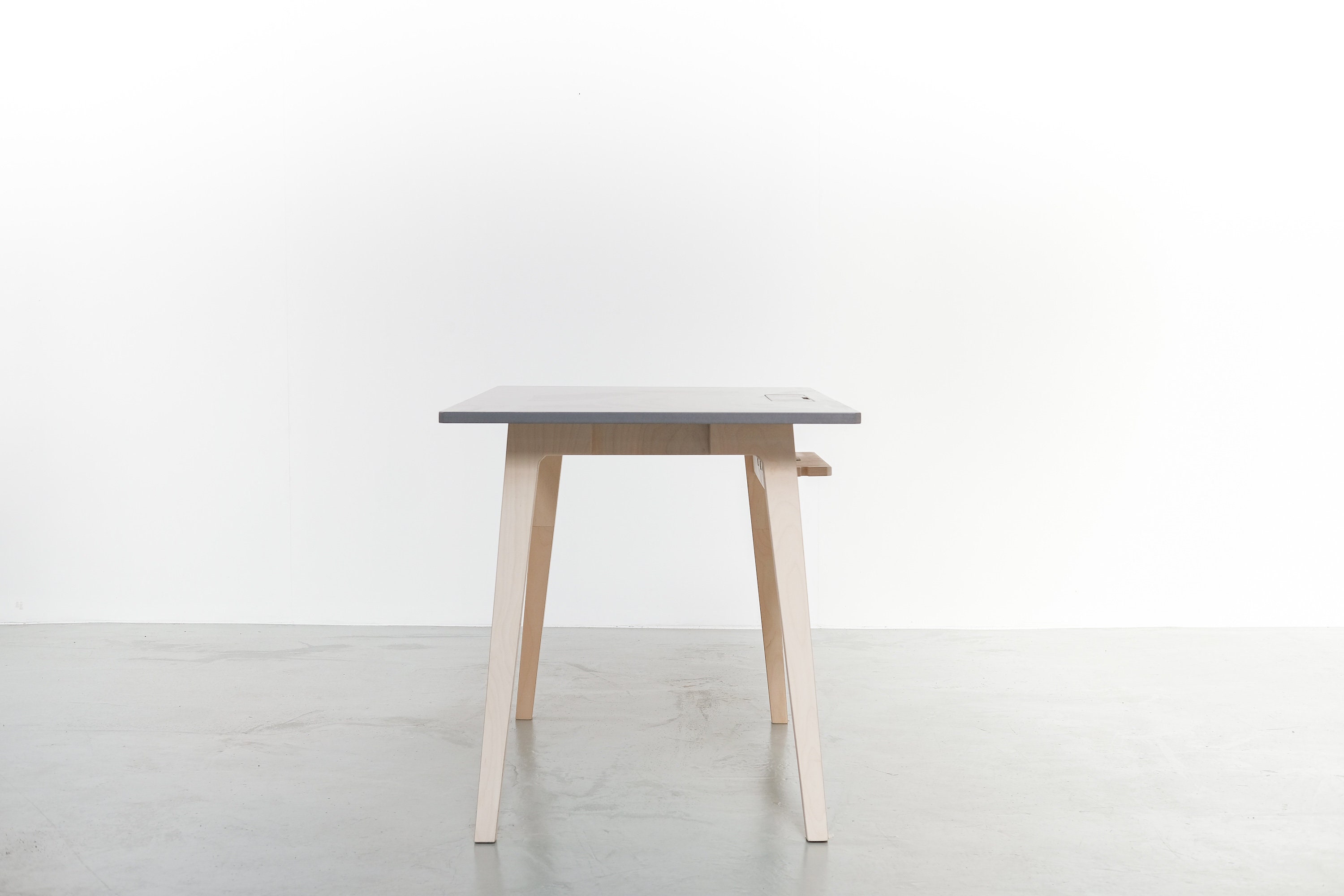 Chop Shop: Blake - Grey Home Working Computer Writing Desk. Compact ...
